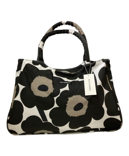 marimekko（マリメッコ）marimekko (マリメッコ) トートバッグ ブラックの古着・服飾アイテム