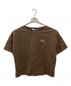 FRAMeWORK×haruフレームワーク×ハル）の古着「【追加】コラボロゴTEE」｜ブラウン