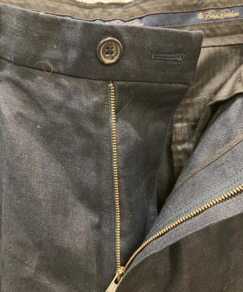 BROOKS BROTHERS（ブルックスブラザーズ）BROOKS BROTHERS (ブルックスブラザーズ) リネンハーフパンツ ネイビー サイズ:W32の古着・服飾アイテム