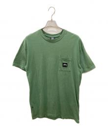 stussy（ステューシー）の古着「ポケットTシャツ」｜グリーン