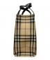 BURBERRY LONDON (バーバリーロンドン) ノヴァチェック PVCハンドバッグ ベージュ：30000円