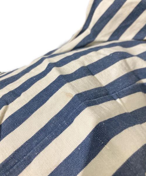 USED古着（ユーズドフルギ）USED古着 (ユーズドフルギ) ヴィンテージプリズナースリーピングジャケット ブルー×ホワイト サイズ:不明（実寸サイズをご確認ください）の古着・服飾アイテム