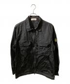 STONE ISLANDストーンアイランド）の古着「ナイロンメタルライトウェイトブルゾン / ジャケット」｜ブラック