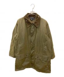 Barbour（バブアー）の古着「古着クラシックノーザンブリア ライナー付きオイルドコート」｜オリーブ