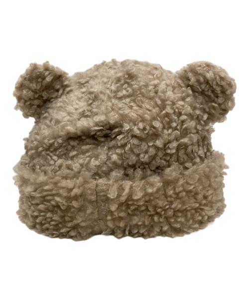 BASICKS（ベイシックス）BASICKS (ベイシックス) Bear Beanie ベージュの古着・服飾アイテム