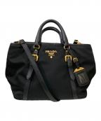 PRADAプラダ）の古着「2WAYショルダーバッグ」｜ブラック