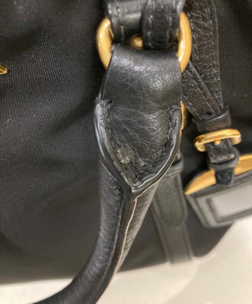 PRADA（プラダ）PRADA (プラダ) 2WAYショルダーバッグ ブラックの古着・服飾アイテム