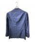 RING JACKET (リングジャケット) シルクリネン混テーラードジャケット ブルー サイズ:44：10000円