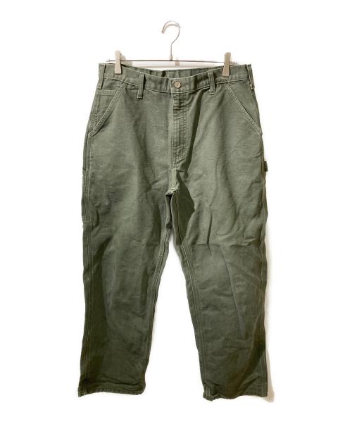 CarHartt（カーハート）CarHartt (カーハート) ペインターパンツ グリーン サイズ:W34×L32の古着・服飾アイテム