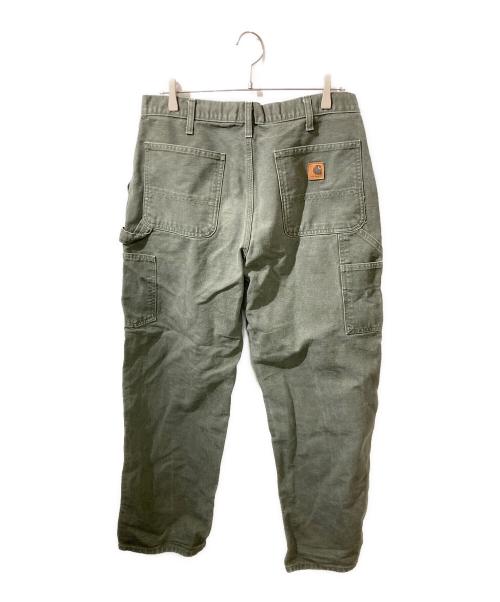 CarHartt（カーハート）CarHartt (カーハート) ペインターパンツ グリーン サイズ:W34×L32の古着・服飾アイテム