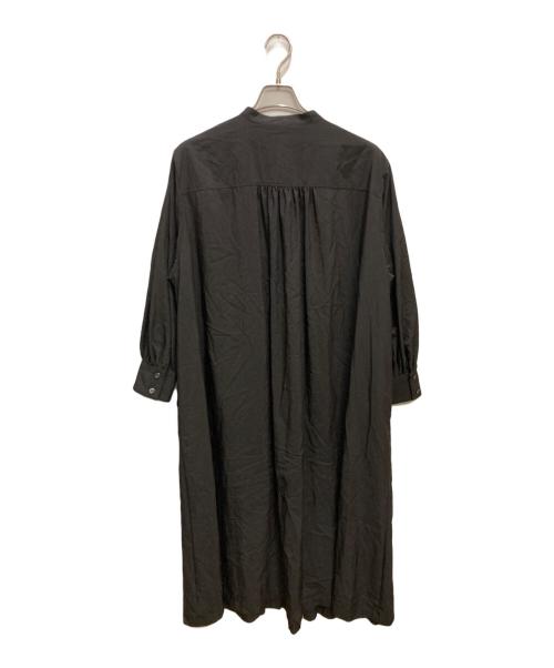 23区（ニジュウサンク）23区 (ニジュウサンク) ピンタックワンピース ブラック サイズ:48の古着・服飾アイテム
