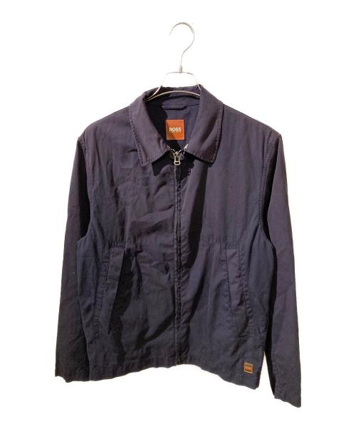 HUGO BOSS（ヒューゴ ボス）HUGO BOSS (ヒューゴ ボス) スイングトップ ネイビー サイズ:48の古着・服飾アイテム