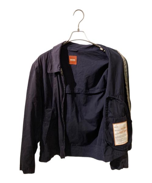 HUGO BOSS（ヒューゴ ボス）HUGO BOSS (ヒューゴ ボス) スイングトップ ネイビー サイズ:48の古着・服飾アイテム