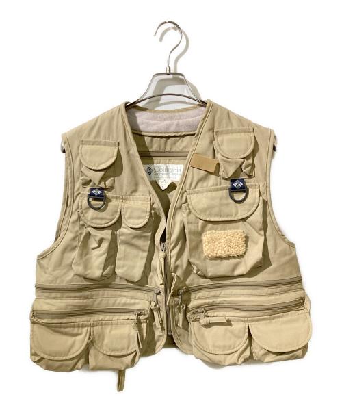 Columbia（コロンビア）Columbia (コロンビア) マルチポケットベスト ベージュ サイズ:Lの古着・服飾アイテム