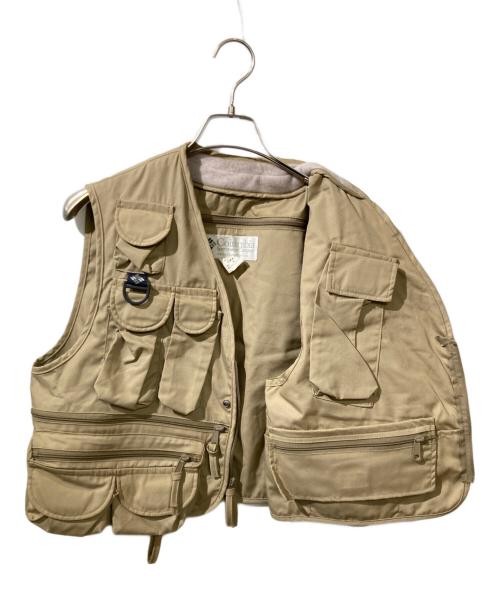 Columbia（コロンビア）Columbia (コロンビア) マルチポケットベスト ベージュ サイズ:Lの古着・服飾アイテム