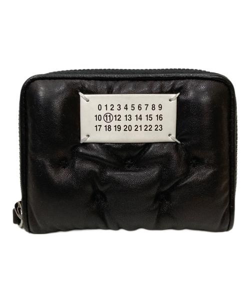 Maison Margiela（メゾンマルジェラ）Maison Margiela (メゾンマルジェラ) グラム スラムエンブロイダリー コインホルダー ブラックの古着・服飾アイテム