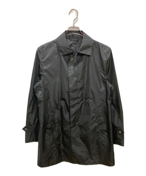 MACKINTOSH PHILOSOPHY（マッキントッシュ フィロソフィー）MACKINTOSH PHILOSOPHY (マッキントッシュ フィロソフィー) ステンカラーコート ブラック サイズ:38の古着・服飾アイテム