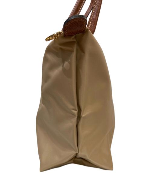 LONGCHAMP（ロンシャン）LONGCHAMP (ロンシャン) プリアージュトートバッグ ベージュの古着・服飾アイテム