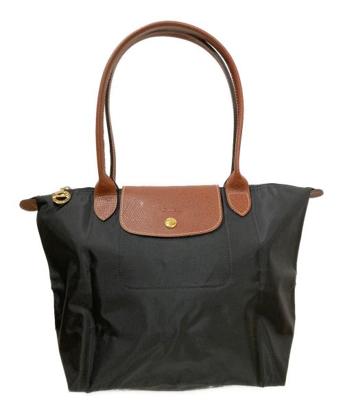 LONGCHAMP（ロンシャン）LONGCHAMP (ロンシャン) プリアージュトートーバッグ ブラックの古着・服飾アイテム