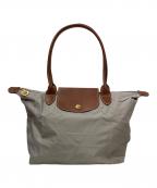 LONGCHAMPロンシャン）の古着「プリアージュトートバッグ」｜グレー