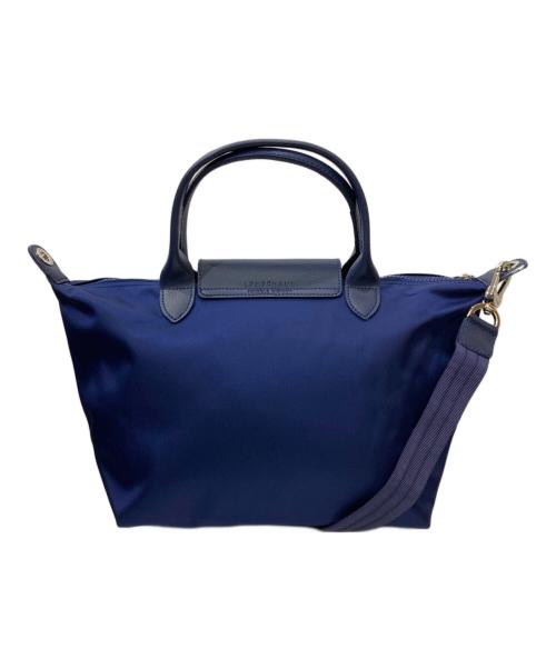 LONGCHAMP（ロンシャン）LONGCHAMP (ロンシャン) ル・プリアージュ ネオ 2WAYバッグ ブルーの古着・服飾アイテム