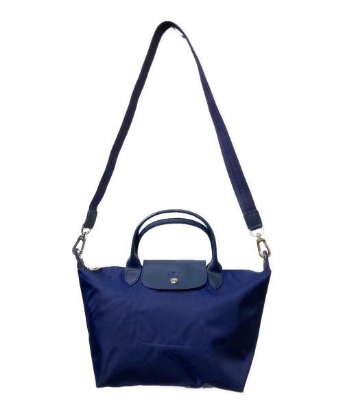 LONGCHAMP（ロンシャン）LONGCHAMP (ロンシャン) ル・プリアージュ ネオ 2WAYバッグ ブルーの古着・服飾アイテム