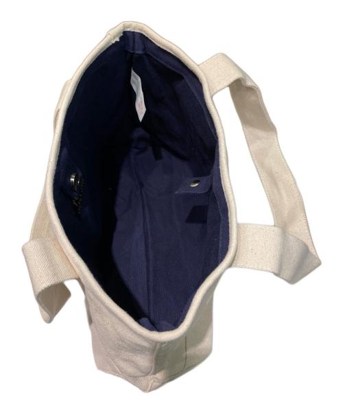 POLO RALPH LAUREN（ポロ・ラルフローレン）POLO RALPH LAUREN (ポロ・ラルフローレン) スクールトートバッグ ベージュの古着・服飾アイテム