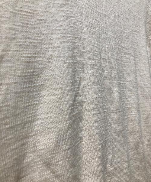 45R（フォーティファイブ・アール）45R (フォーティファイブ・アール) ドッキングニットベスト ベージュ サイズ:Freeの古着・服飾アイテム