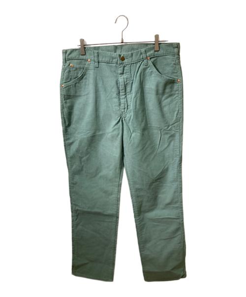 LEE（リー）LEE (リー) ヴィンテージ コーデュロイパンツ グリーン サイズ:実寸W88cm股下80cmの古着・服飾アイテム