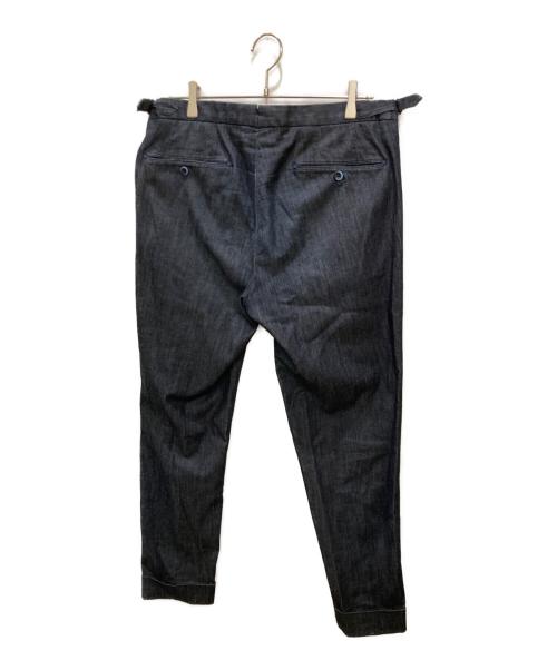 G.T.A（ジーティーアー）G.T.A (ジーティーアー) プリーツデニムトラウザーズ インディゴ サイズ:48の古着・服飾アイテム