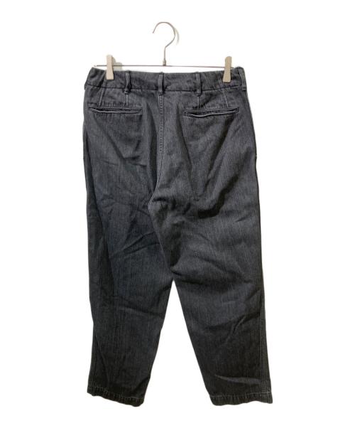 nanamica（ナナミカ）nanamica (ナナミカ) Wide Denim Pants / ワイドデニムパンツ ブラック サイズ:76cm (W30)の古着・服飾アイテム