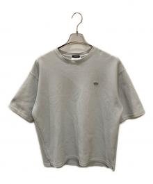 LACOSTE×BEAUTY&YOUTH（ラコステ×ビューティーアンドユース）の古着「別注1トーン ショートスリーブTシャツ」｜グレー
