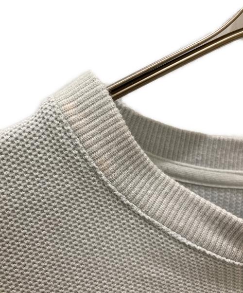 LACOSTE（ラコステ）LACOSTE (ラコステ) BEAUTY&YOUTH (ビューティーアンドユース) 別注1トーン ショートスリーブTシャツ グレー サイズ:Lの古着・服飾アイテム