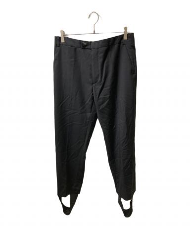 中古・古着通販】NAMACHEKO (ナマチェコ) ウールスラックス ブラック