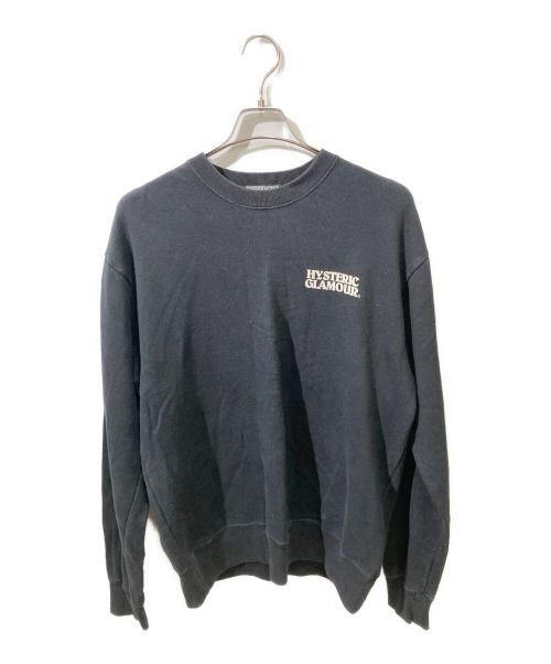 Hysteric Glamour（ヒステリックグラマー）Hysteric Glamour (ヒステリックグラマー) PSYCHEDELICスウェット / ガールプリントスウェット ブラック サイズ:Lの古着・服飾アイテム
