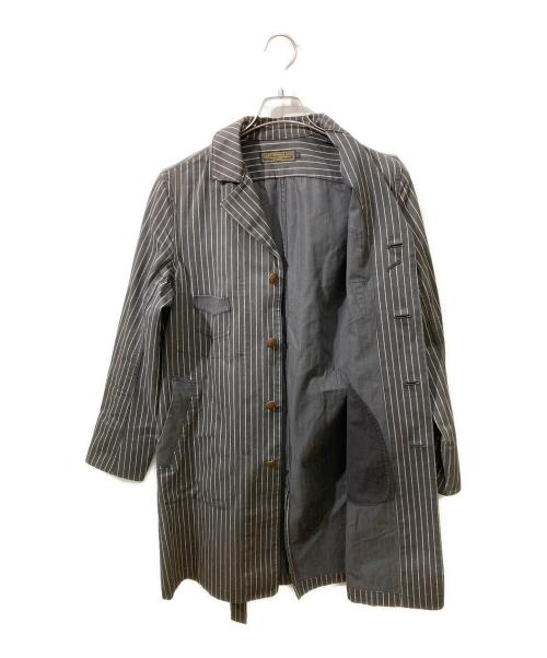 LOST CONTROL（ロストコントロール）LOST CONTROL (ロストコントロール) Black Wabash Shop Coat　/ウォバッシュコート ブラック サイズ:1の古着・服飾アイテム