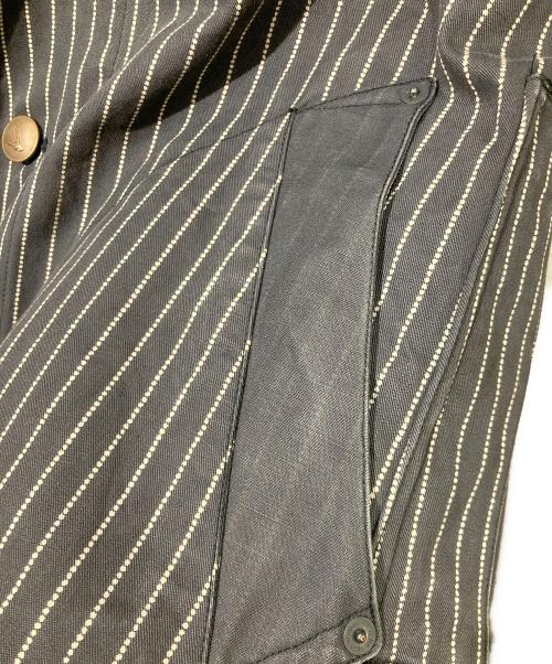 LOST CONTROL（ロストコントロール）LOST CONTROL (ロストコントロール) Black Wabash Shop Coat　/ウォバッシュコート ブラック サイズ:1の古着・服飾アイテム