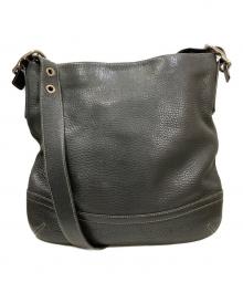 COACH（コーチ）の古着「レザーショルダーバッグ」｜ブラック