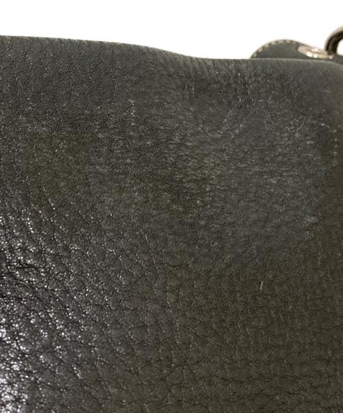 COACH（コーチ）COACH (コーチ) レザーショルダーバッグ ブラックの古着・服飾アイテム