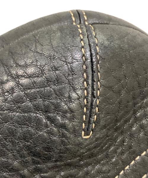 COACH（コーチ）COACH (コーチ) レザーショルダーバッグ ブラックの古着・服飾アイテム