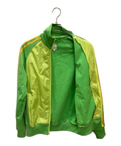 adidas（アディダス）adidas (アディダス) 00S 切替トラックジャケット グリーン サイズ:Oの古着・服飾アイテム