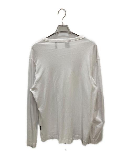 G-STAR RAW（ジースターロゥ）G-STAR RAW (ジースターロゥ) ポケットカットソー ホワイト サイズ:XLの古着・服飾アイテム