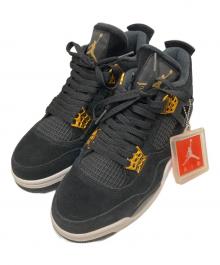 NIKE（ナイキ）の古着「AIR JORDAN 4 RETRO ROYALTY」｜ブラック