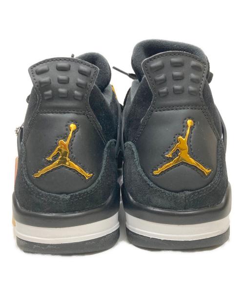 NIKE（ナイキ）NIKE (ナイキ) AIR JORDAN 4 RETRO ROYALTY ブラック サイズ:US8の古着・服飾アイテム