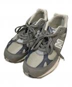NEW BALANCEニューバランス）の古着「M991 GNS スニーカー」｜グレー