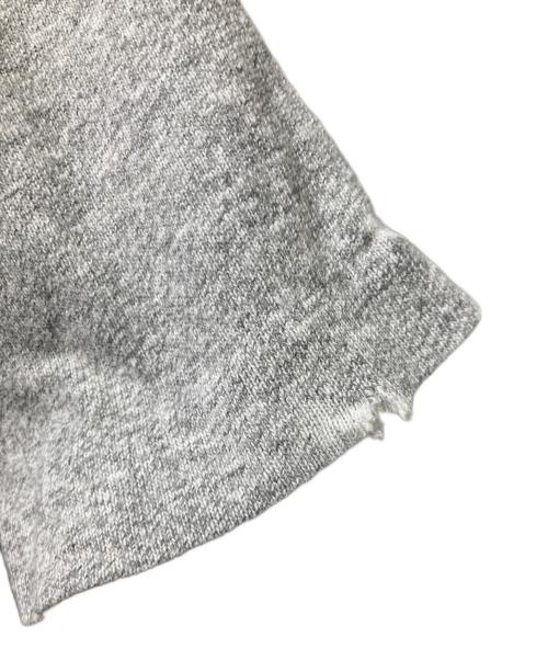 Champion（チャンピオン）Champion (チャンピオン) 80S フットボールプリントTシャツ グレー サイズ:Mの古着・服飾アイテム