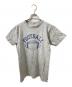 Champion（チャンピオン）の古着「80S フットボールプリントTシャツ」｜グレー