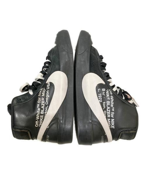 NIKE（ナイキ）NIKE (ナイキ) OFFWHITE (オフホワイト) THE 10 : BLAZER MID ブラック サイズ:27.5cmの古着・服飾アイテム