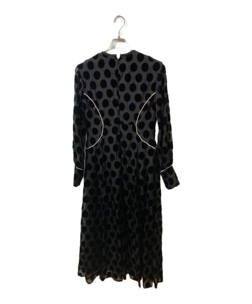 CLANE（クラネ）CLANE (クラネ) BIG DOT OPAL ONEPIECE ブラック サイズ:1の古着・服飾アイテム