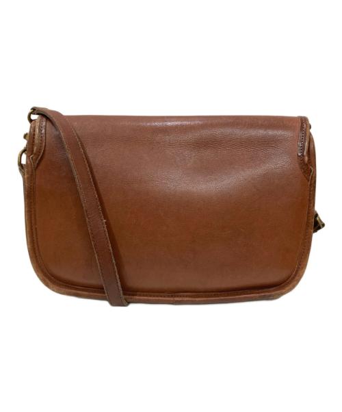 COACH（コーチ）COACH (コーチ) オールドレザーフラップショルダーバッグ ブラウンの古着・服飾アイテム